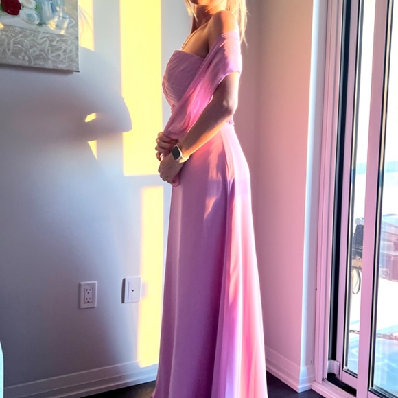 Mori Lee new Gala Dress violet dress - Picture 3 of 10
